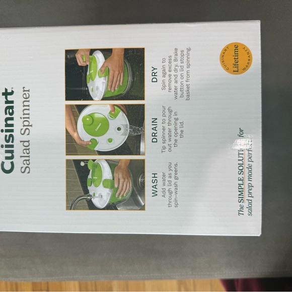 Cuisinart Salad Spinner New in Box - Picture 6 of 6